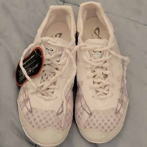 NFINITY cheer shoes. Brand new with tag white 7.5